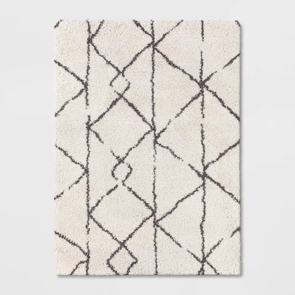 Geometric Design Woven Rug - Threshold - 5' x 7'