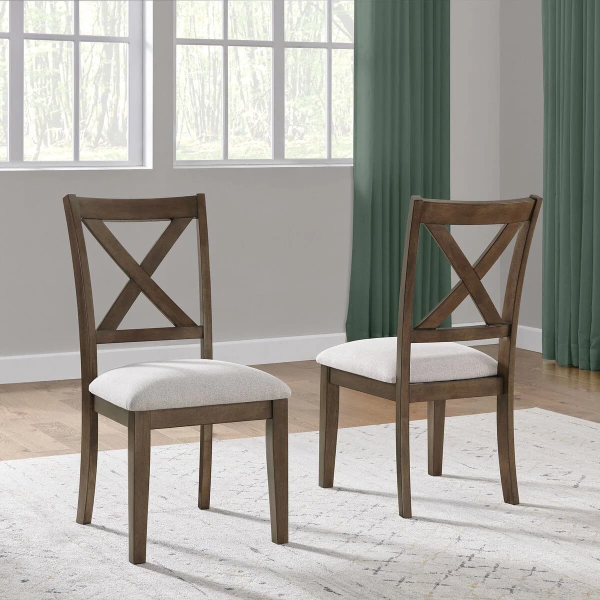 Lathan Upholstered Dining Chairs, Set of 2