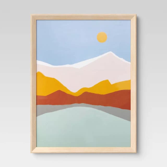 18" x 24" Wedge Poster Frame Natural - Room Essentials