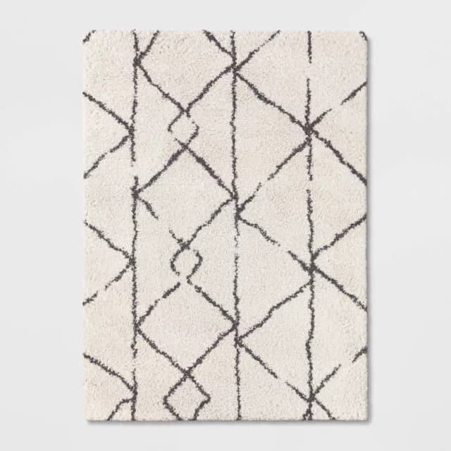 Geometric Design Woven Rug - Threshold - 5' x 7'